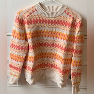 J.Crew fair isle cashmere sweater